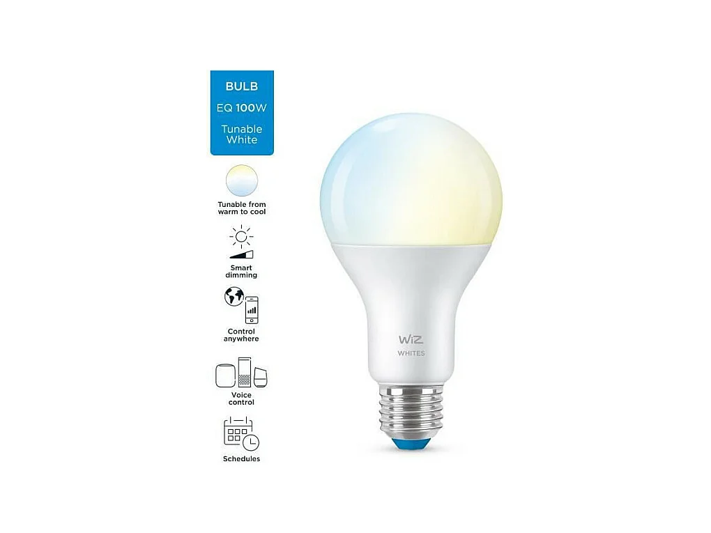 WiZ Ampoule connectee Blanc variable E27 100W