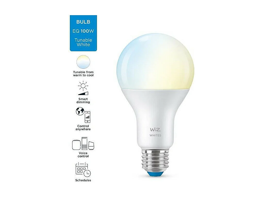 WiZ Ampoule connectee Blanc variable E27 100W