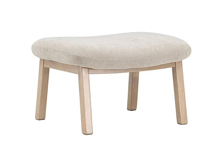 Pouf Design "Rile" 70cm Beige