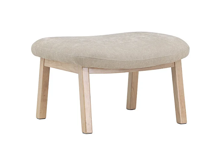 Pouf Design "Rile" 70cm Beige