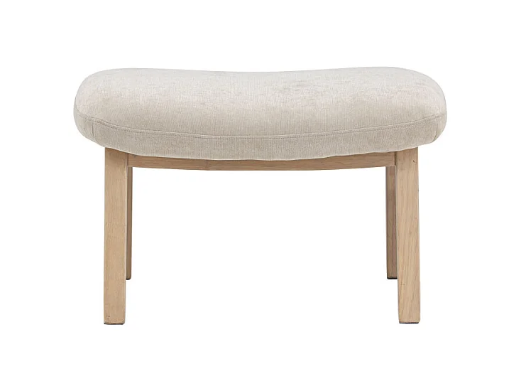 Pouf Design "Rile" 70cm Beige
