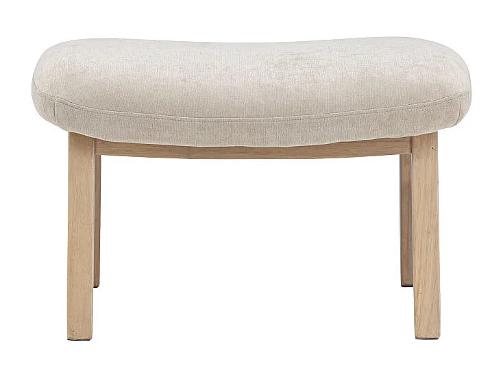 Pouf Design "Rile" 70cm Beige