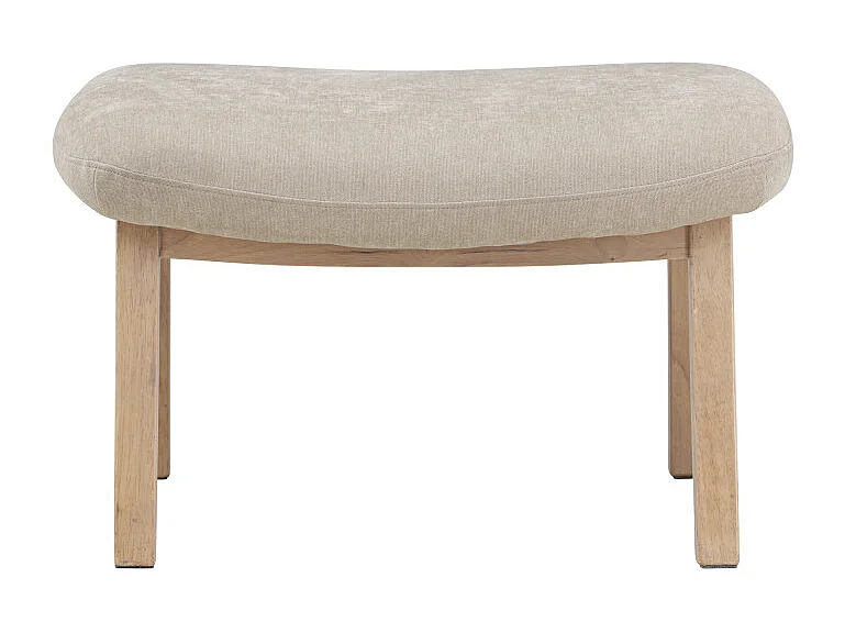 Pouf Design "Rile" 70cm Beige