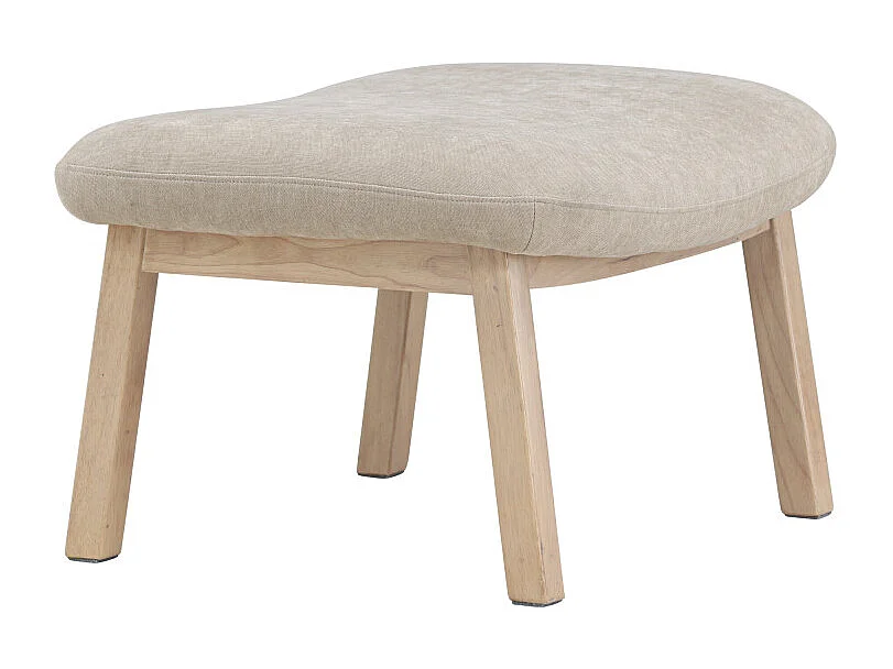 Pouf Design "Rile" 70cm Beige