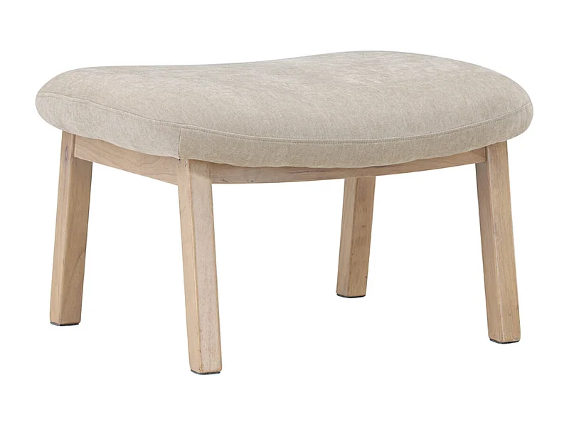 Pouf Design "Rile" 70cm Beige