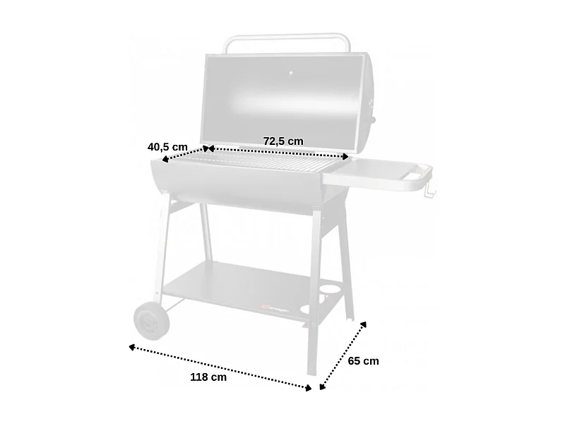 Houtskoolbarbecue BRASILIA