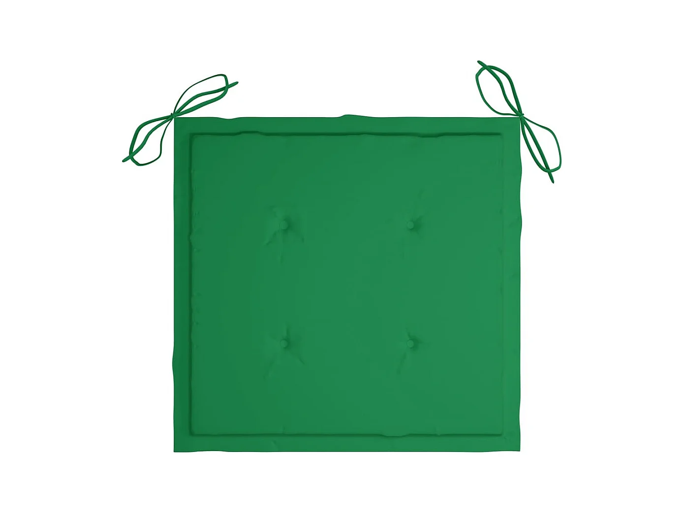 Sillas de jardín 4 unidades con cojines madera maciza teca