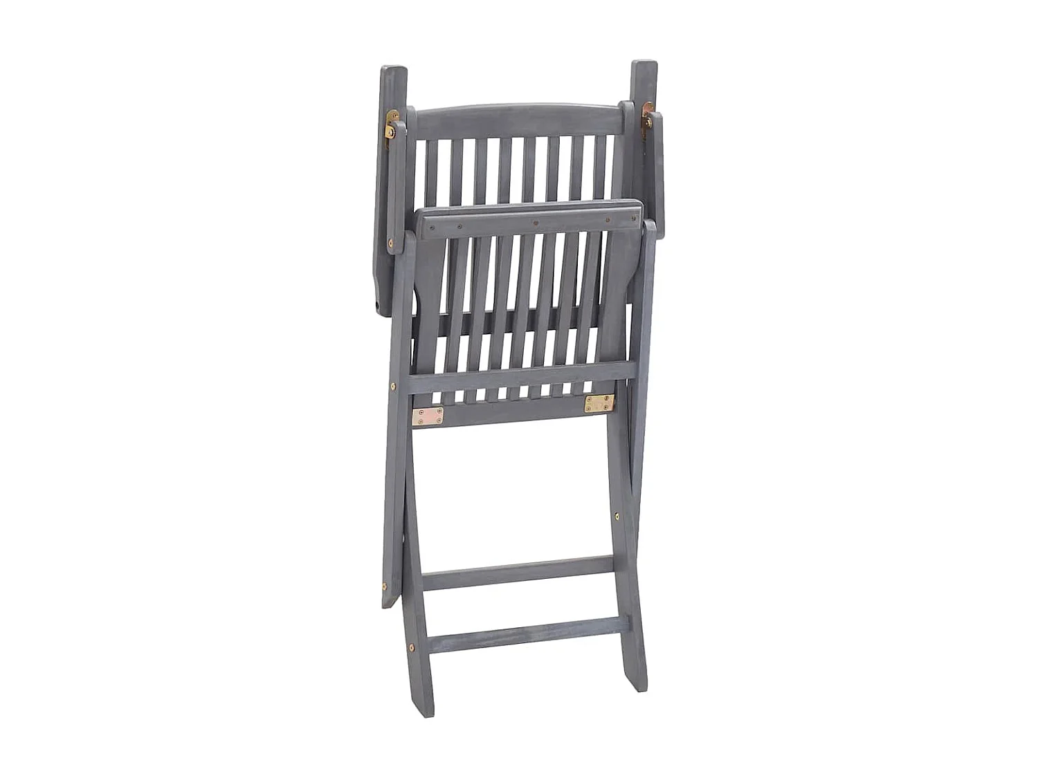 Chaises pliables d'extérieur 6 pièces avec coussins Bois d'acacia