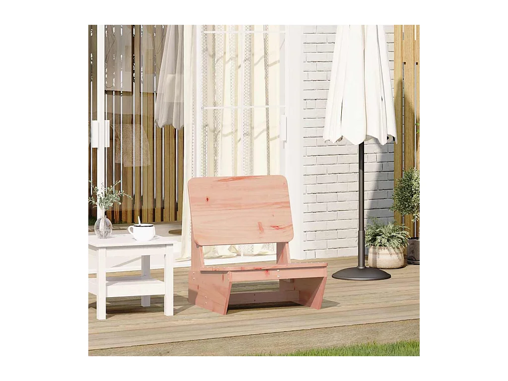 Chaise de jardin 60x64x70,5 cm bois massif de douglas