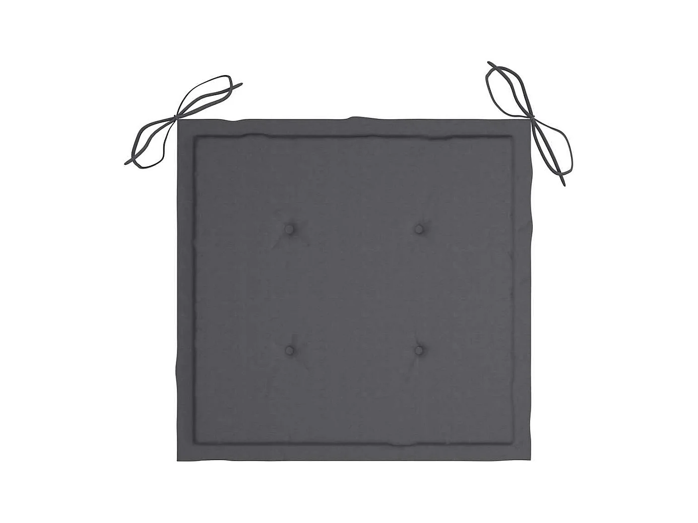 Sillas de jardín con cojines 2 unidades madera maciza teca y acero