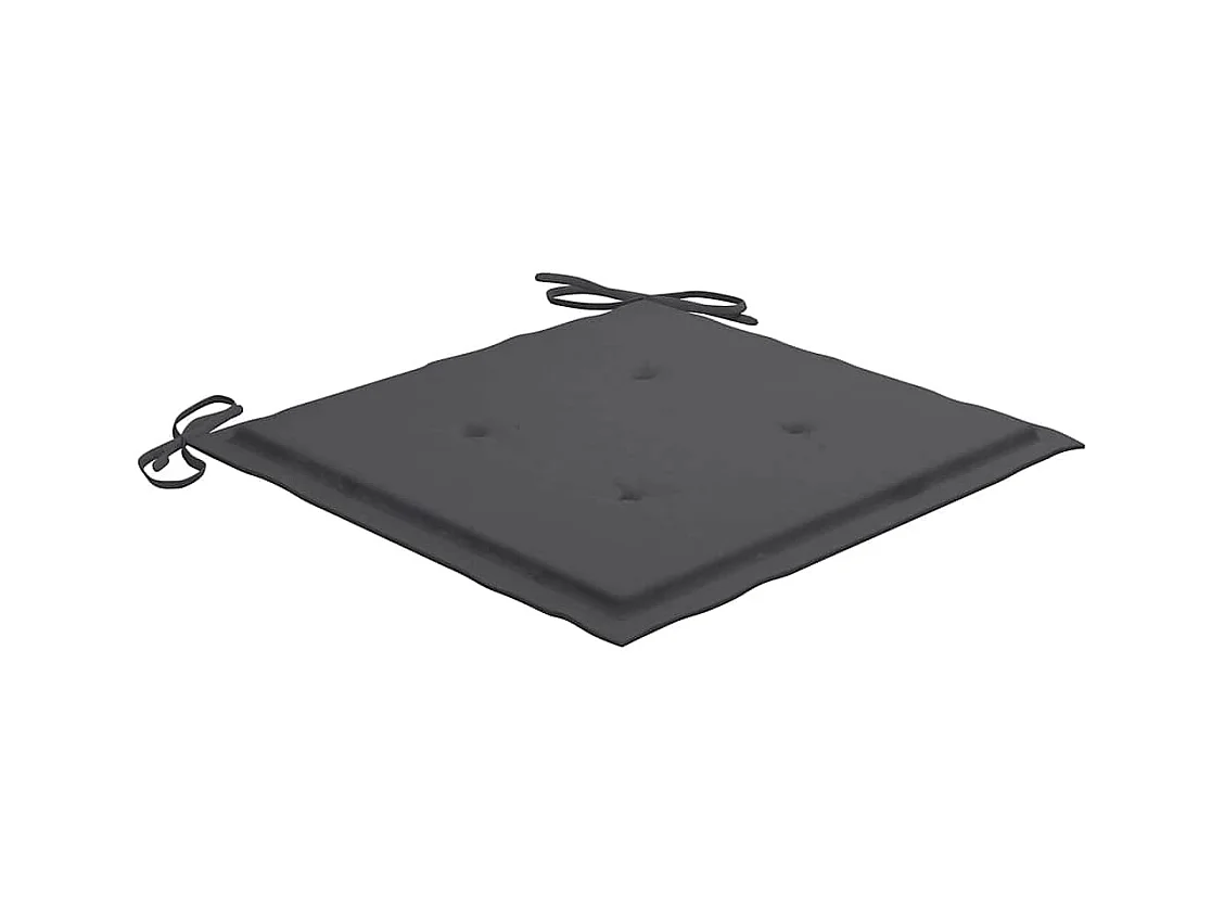 Sillas de jardín y cojines 6 unidades madera maciza de acacia