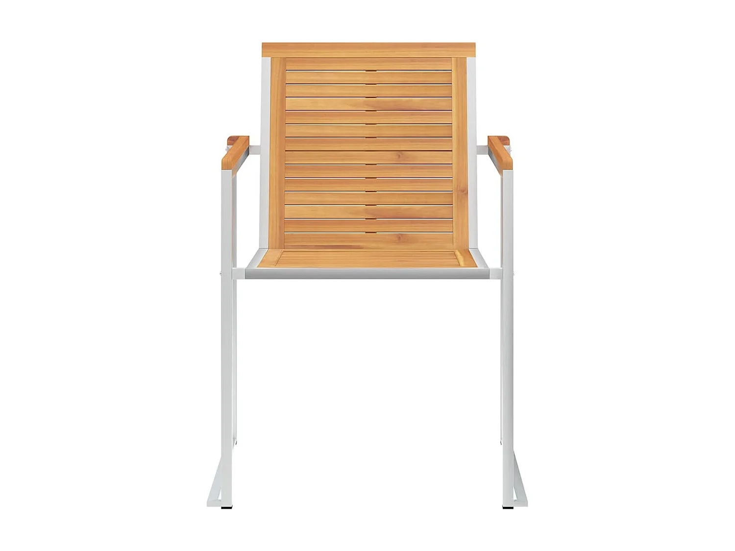 Chaises de jardin 6 pièces avec coussins Bois de teck massif