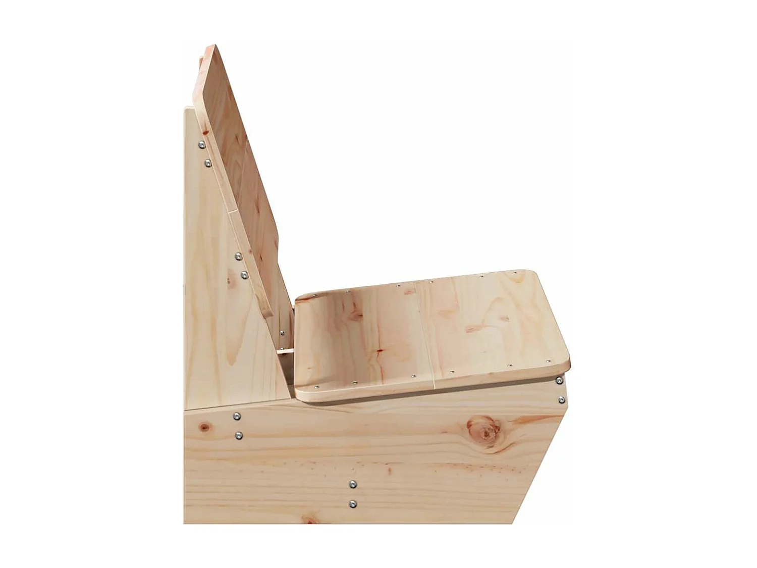 Chaise de jardin 60x64x70,5 cm bois de pin massif