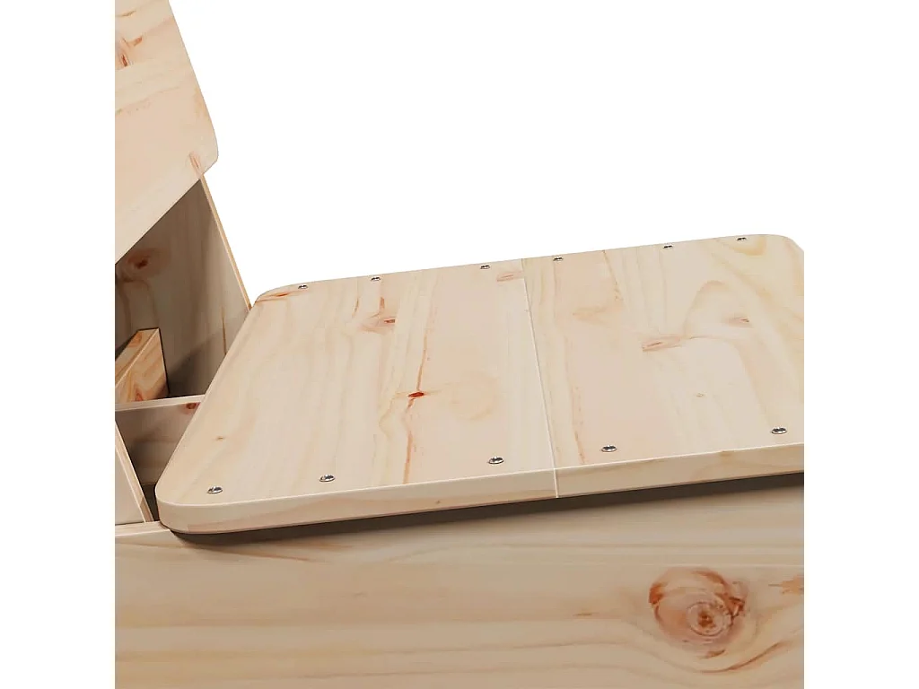 Chaise de jardin 60x64x70,5 cm bois de pin massif