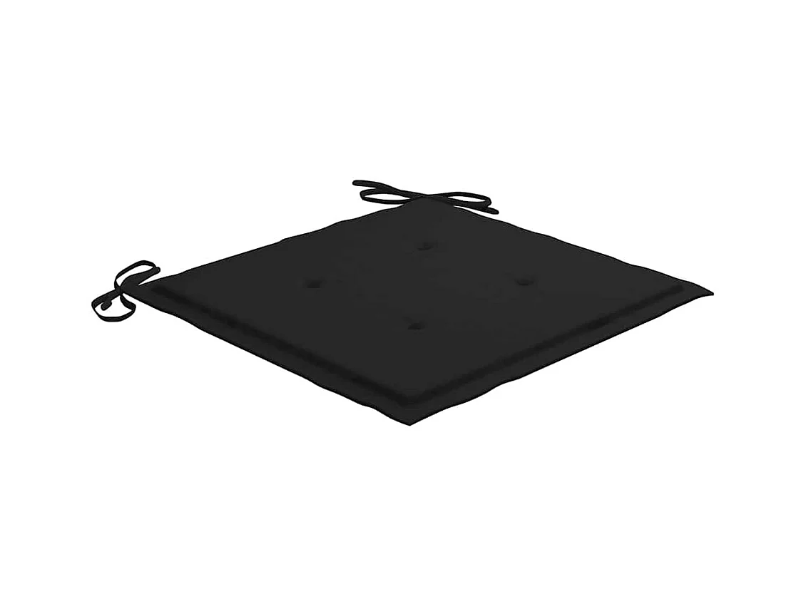 Chaises à dîner d'extérieur 8 pièces avec coussins Acacia massif