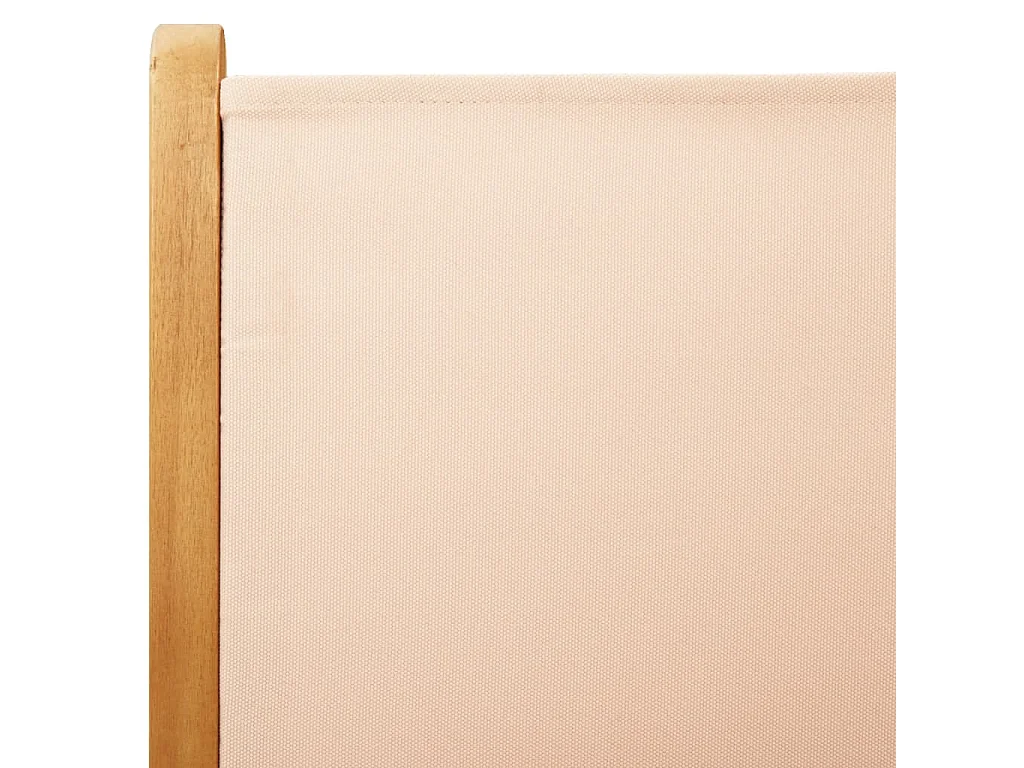 Sillas jardín reclinables 4 unidades madera maciza y tela beige