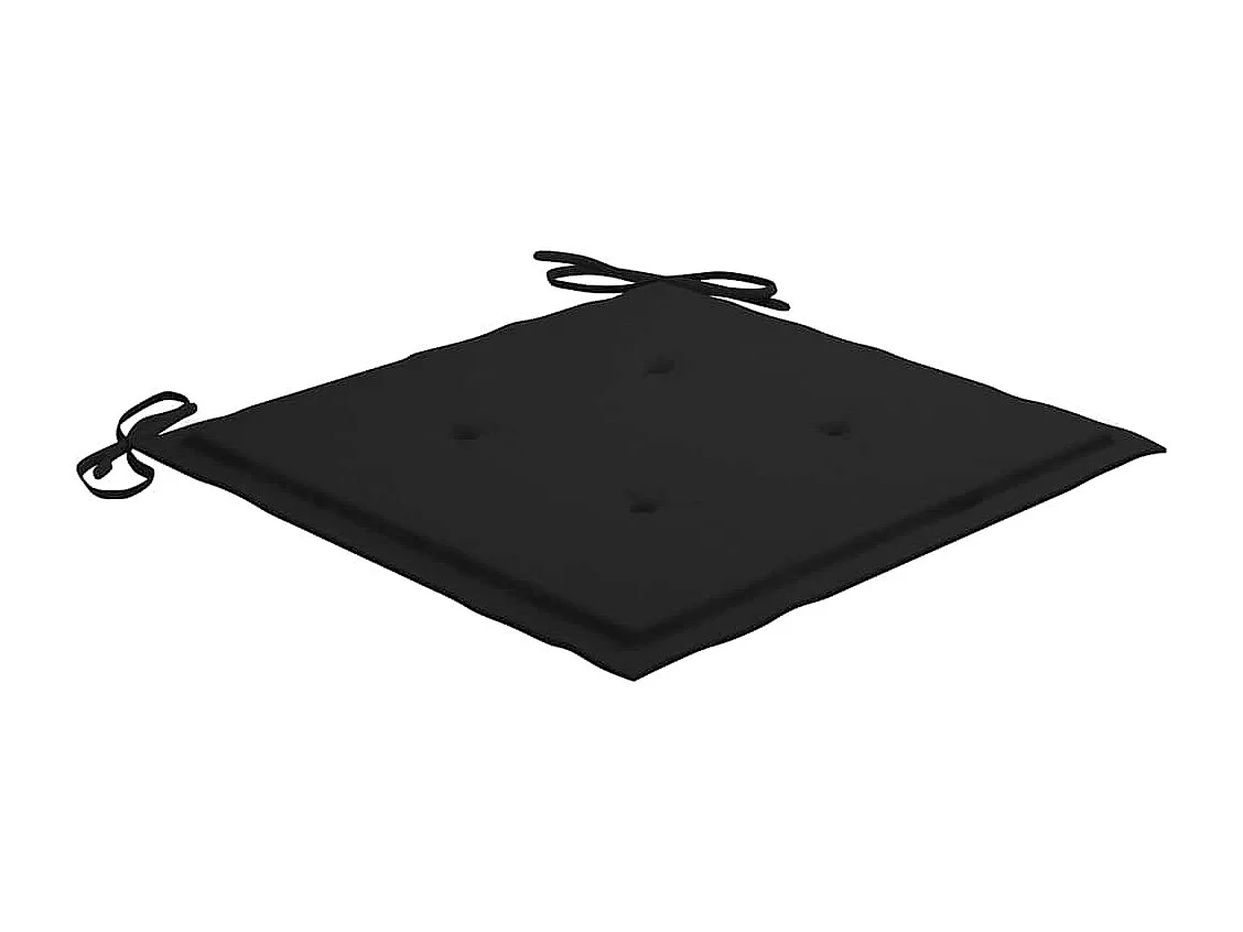 Cadeiras de jantar para jardim 3 peças com almofadões acácia maciça