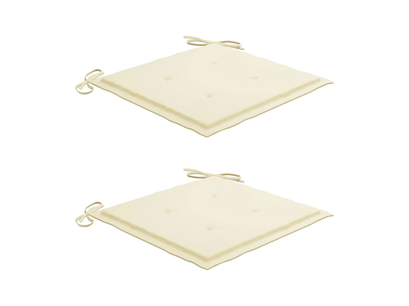 Cadeiras de jardim com almofadões 2 peças teca maciça e aço