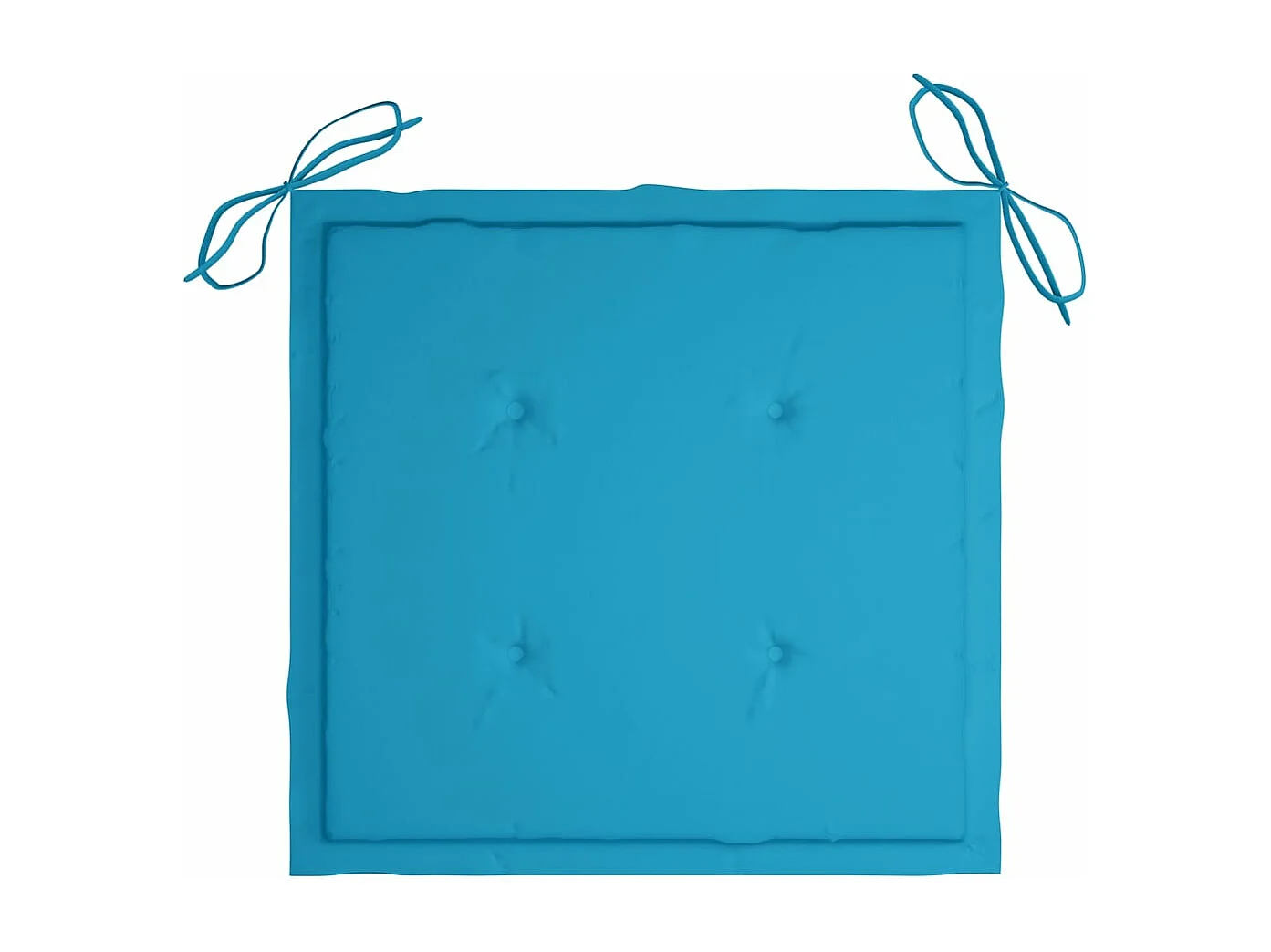 Chaises de jardin 8 pièces avec coussins Bois de teck massif