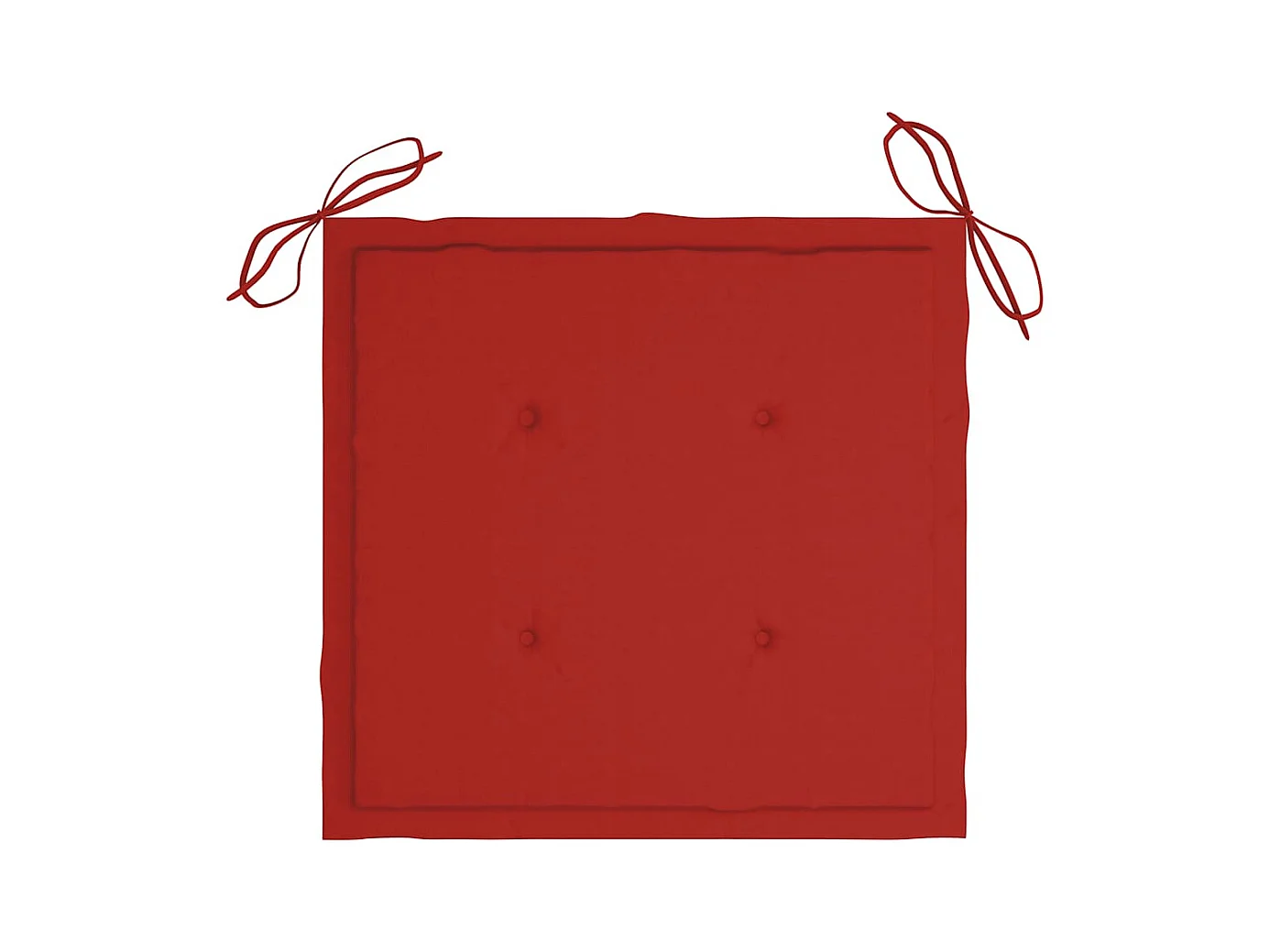 Cadeiras de jardim com almofadões 2 peças teca maciça e aço