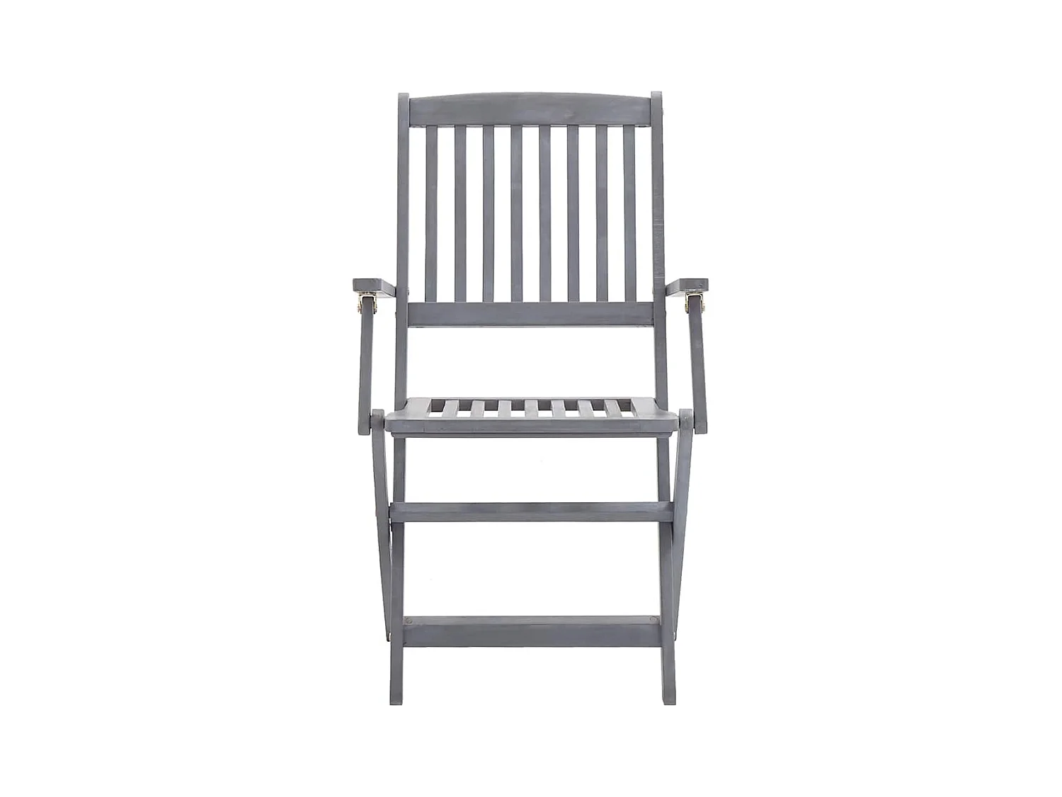 Chaises pliables d'extérieur 6 pièces avec coussins Bois d'acacia