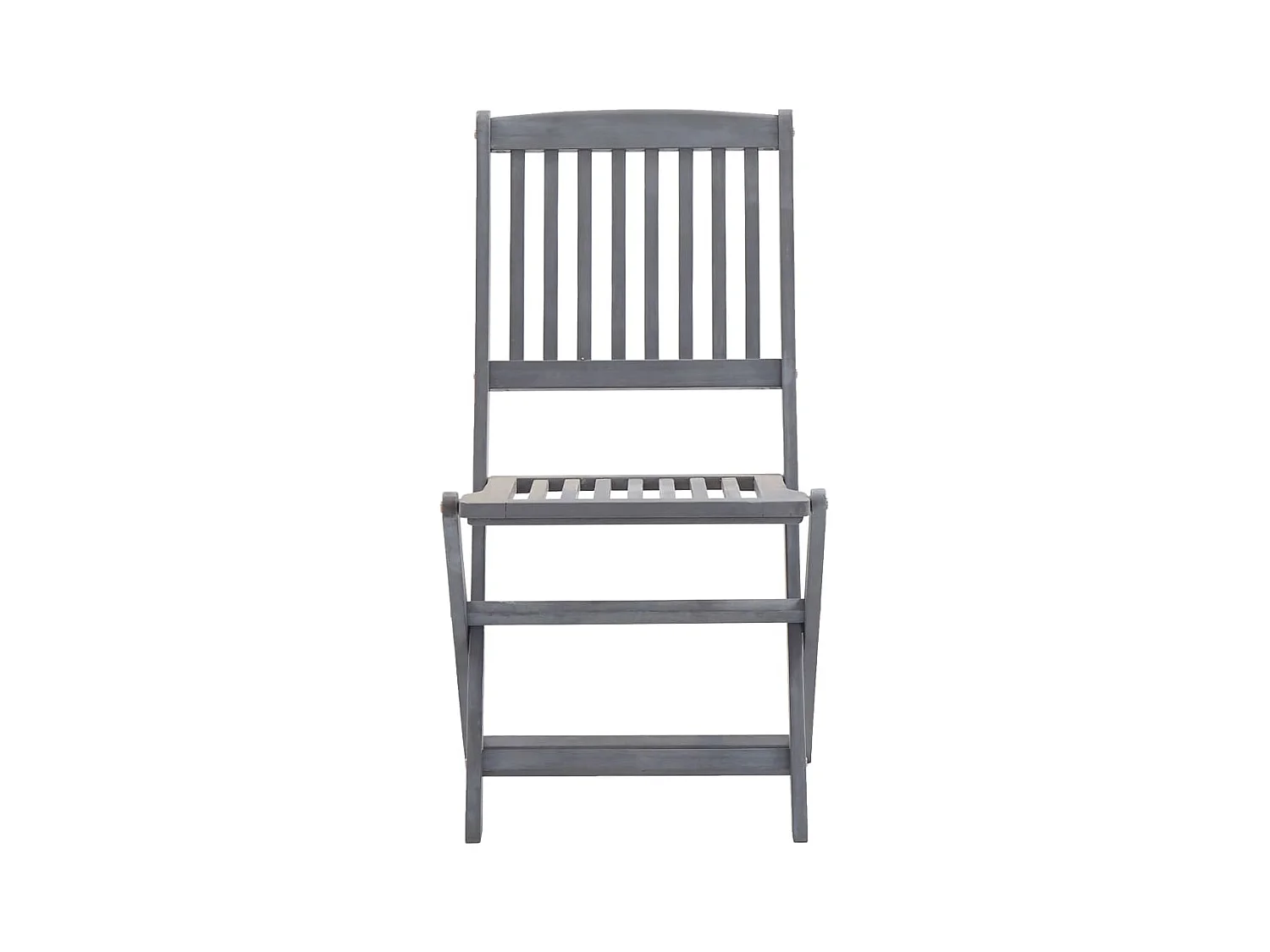 Chaises pliables d'extérieur 4 pièces avec coussins Bois d'acacia