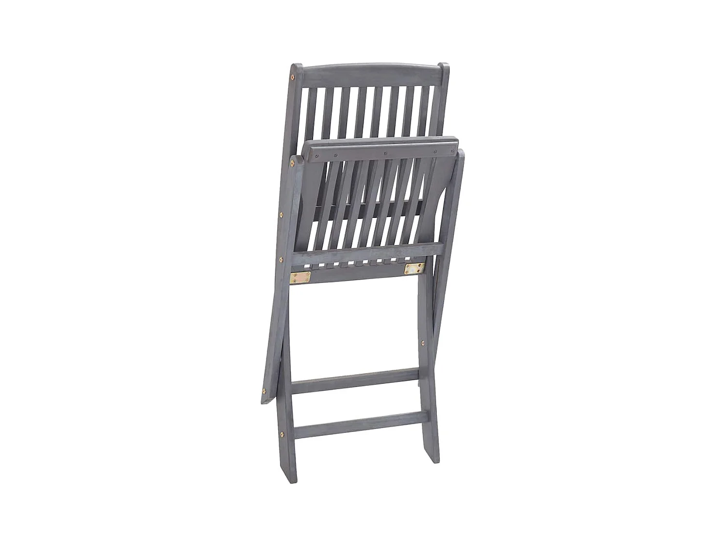 Sillas de jardín plegables 6 unidades cojines madera maciza acacia