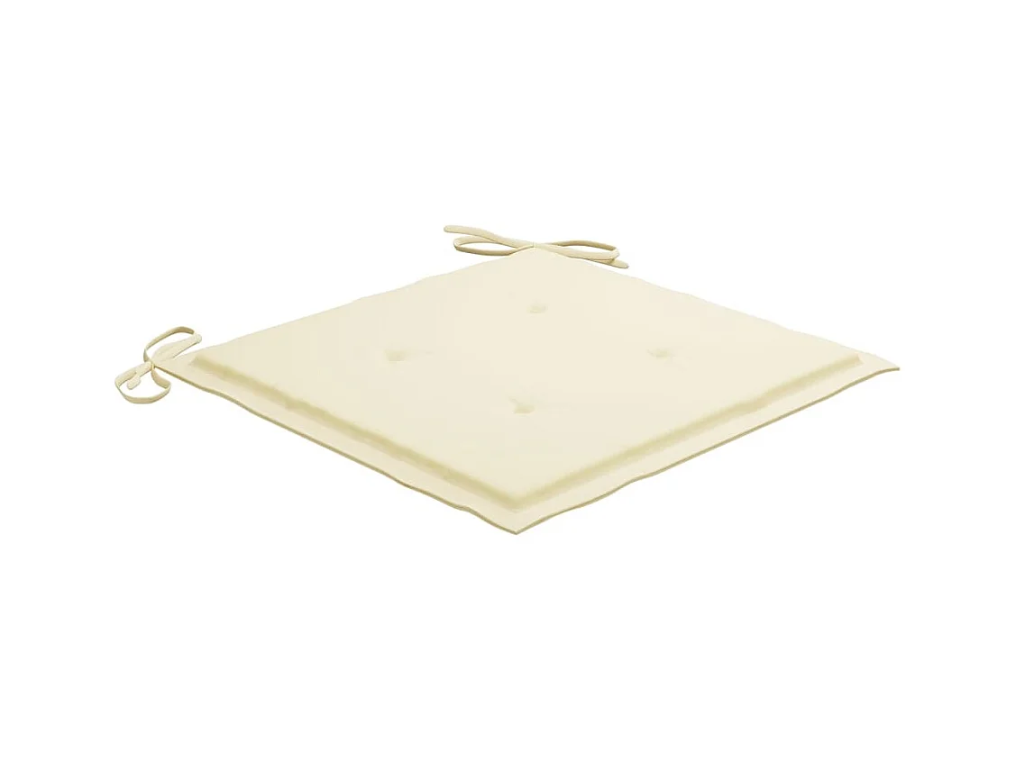 Sillas de jardín y cojines 6 unidades madera maciza de acacia