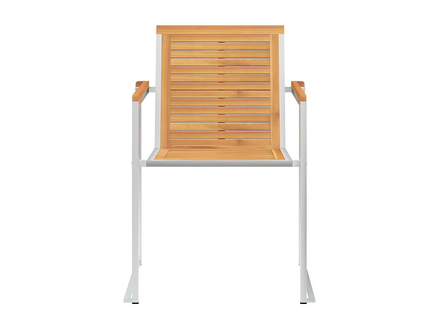 Chaises de jardin 4 pièces avec coussins Bois de teck massif