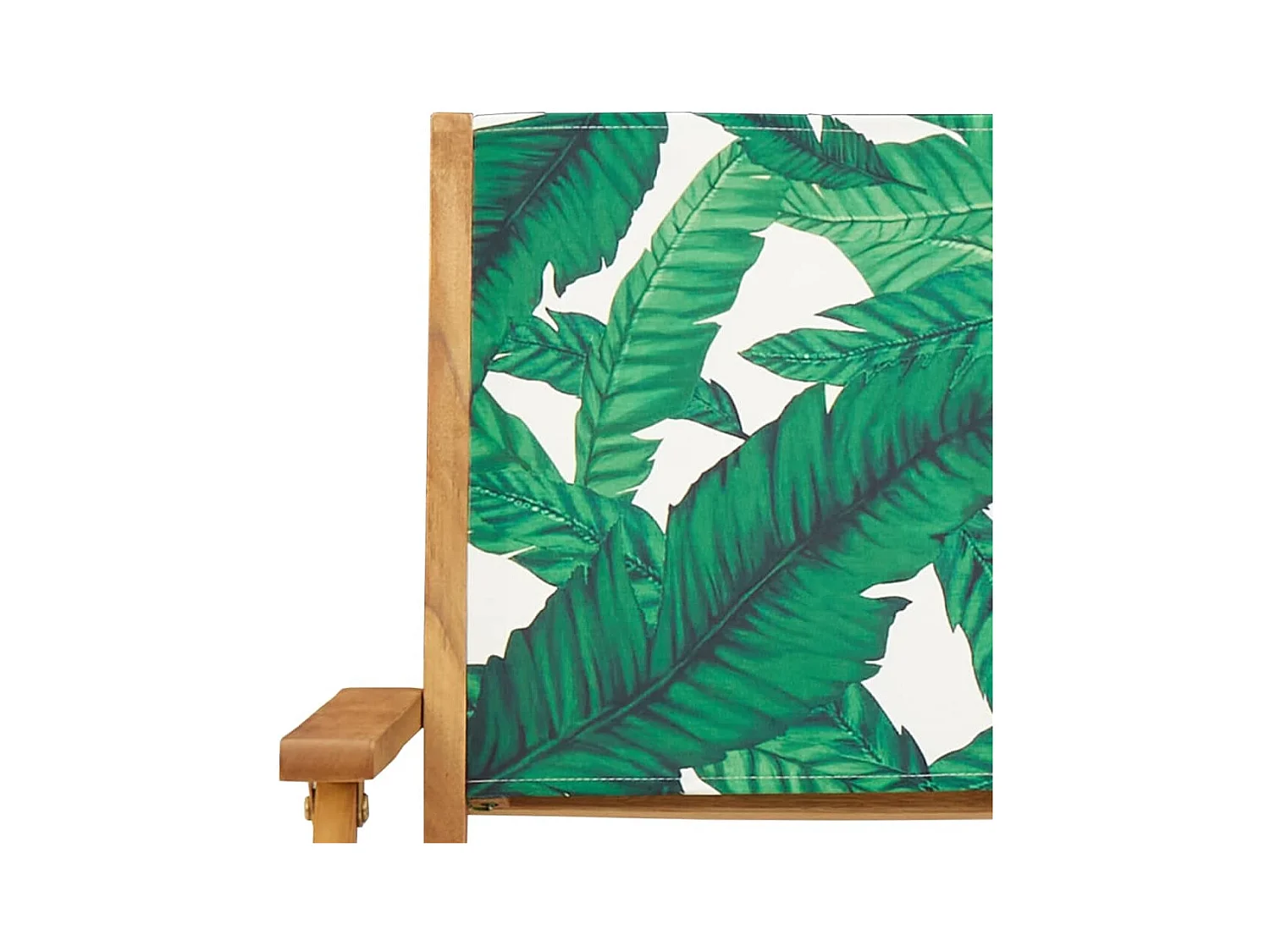 Chaises de jardin pliantes lot de 4 vert tissu et bois massif