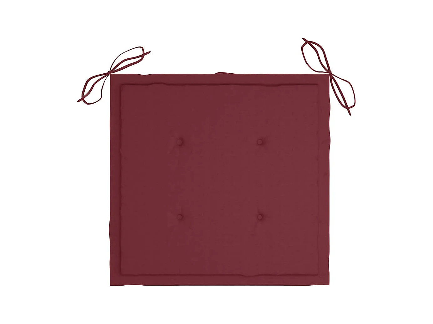 Chaises pliables d'extérieur 4 pièces avec coussins Bois d'acacia