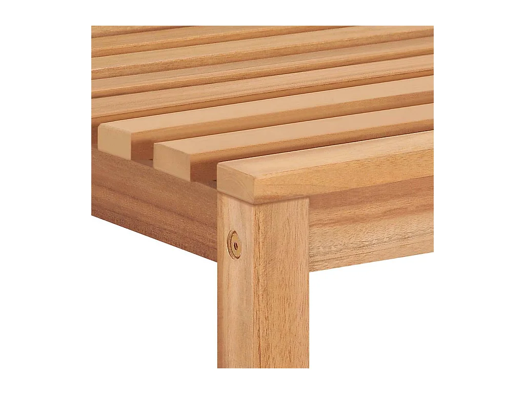 Chaises de jardin 8 pièces avec coussins Bois de teck massif