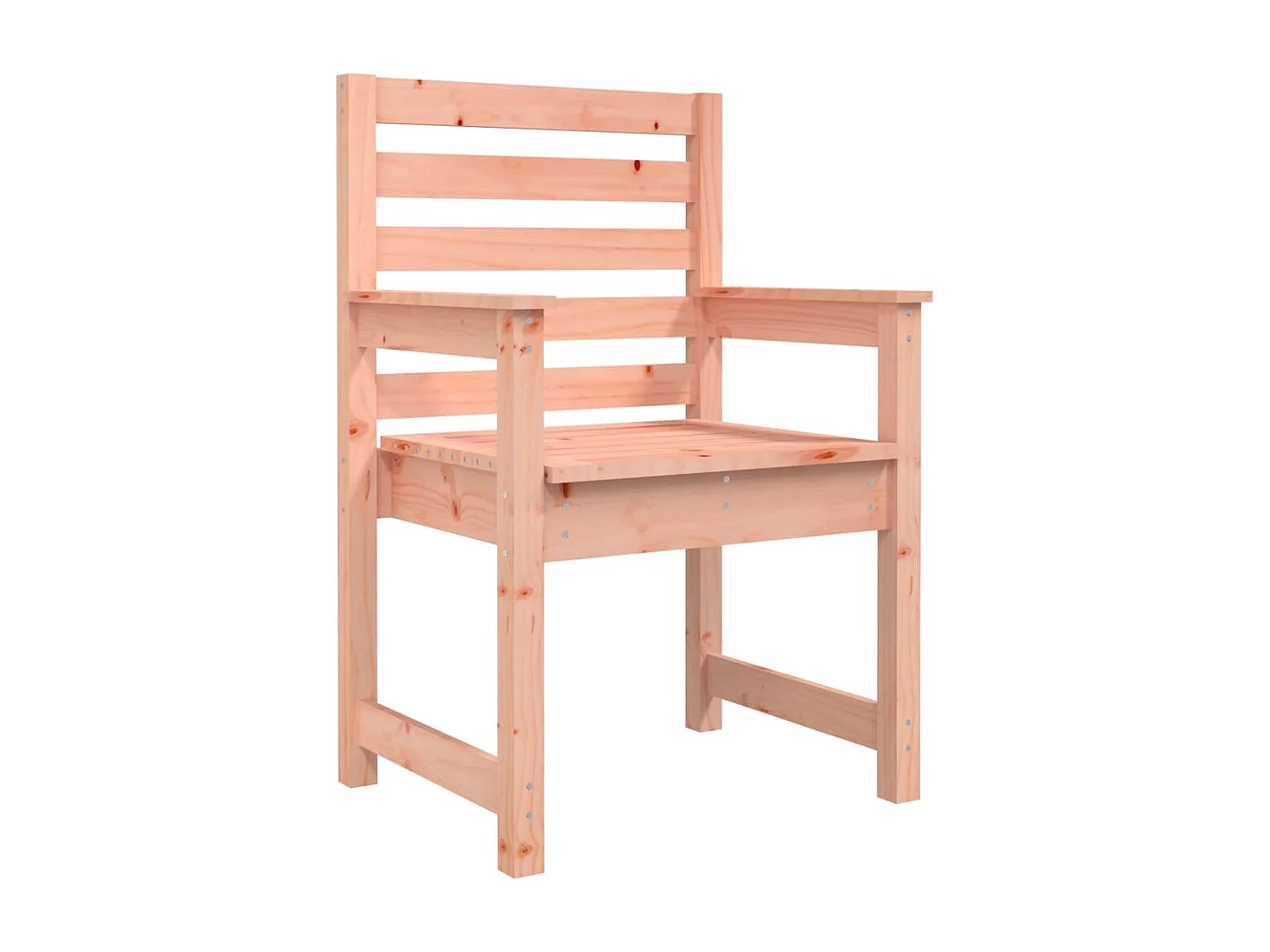 Chaises de jardin 2 pièces 60x48x91 cm bois massif de douglas