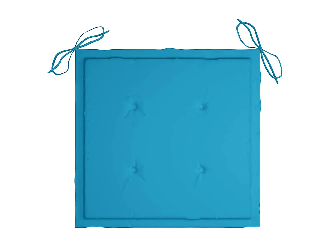 Chaises pliables de jardin 2 pièces avec coussins Bambou