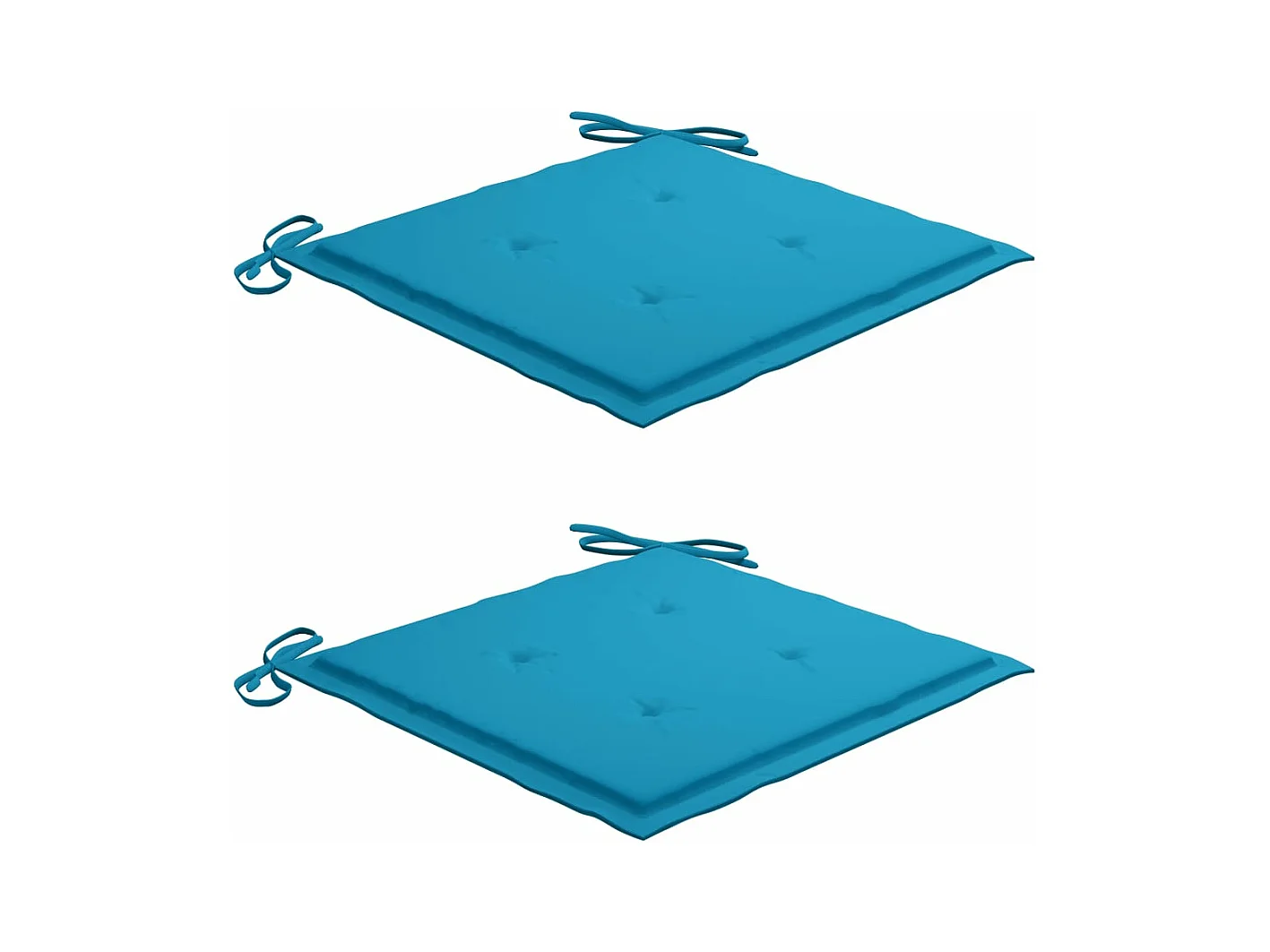 Sillas de jardín con cojines 2 unidades madera maciza acacia y acero