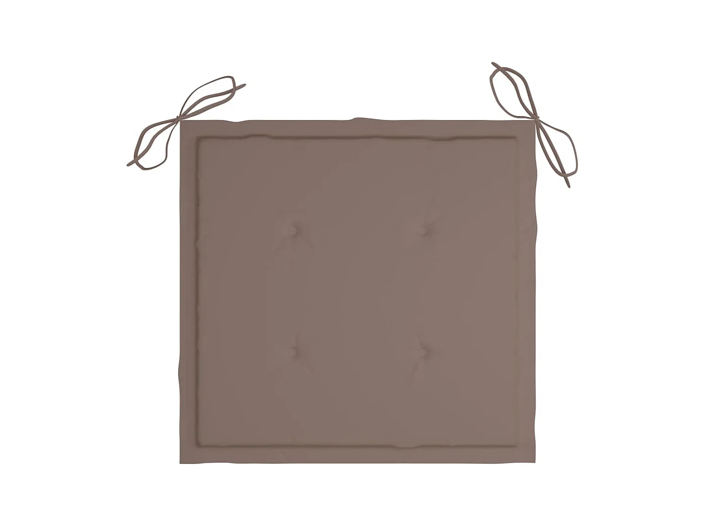 Chaises de jardin 6 pièces avec coussins Bois d'acacia solide