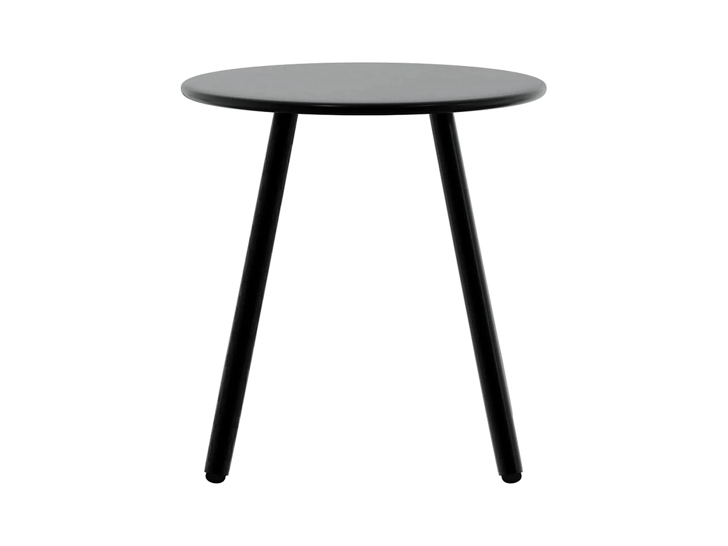 Lot de 3 Chaise de jardin noir et jaune résine tressée