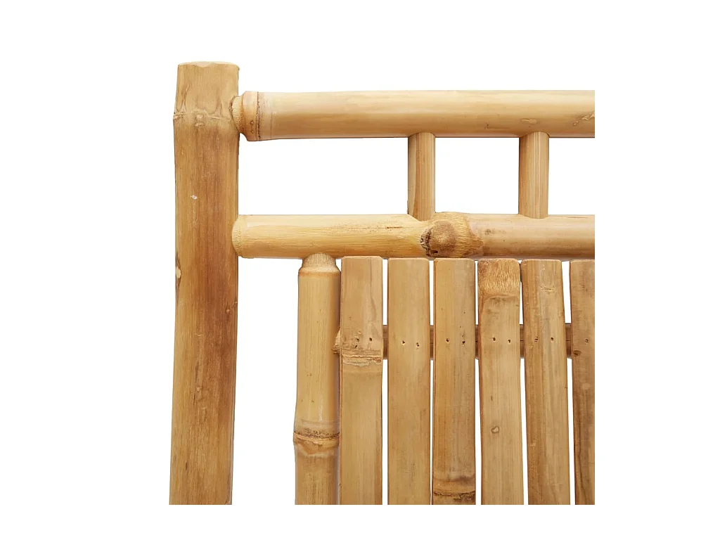 Chaises pliables de jardin lot de 4 53x66x99 cm bambou
