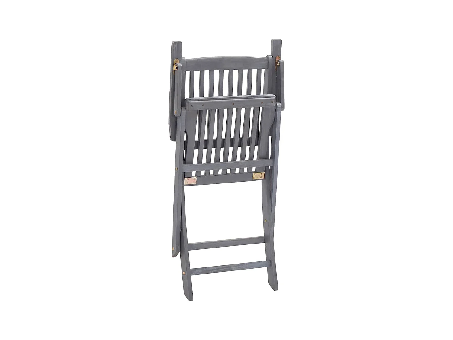 Chaises pliables d'extérieur 8 pièces avec coussins Bois d'acacia