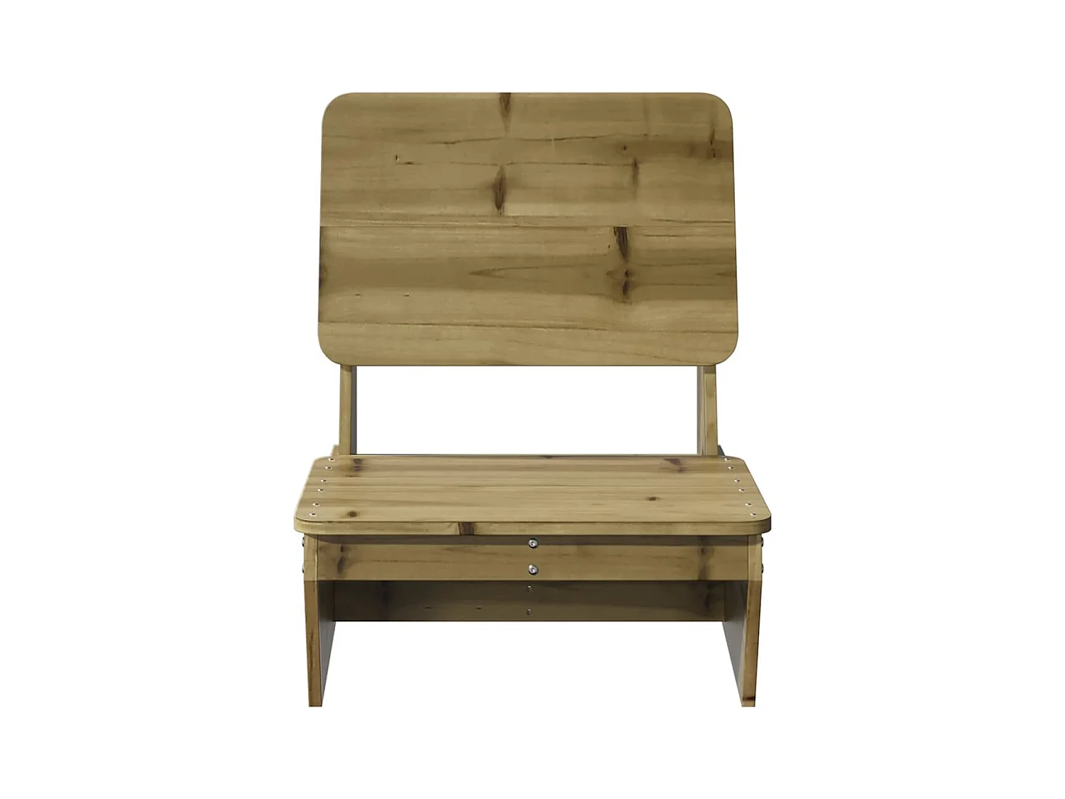Chaise de jardin 60x64x70,5 cm bois de pin imprégné