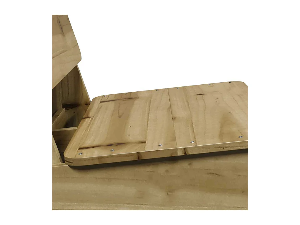 Chaise de jardin 60x64x70,5 cm bois de pin imprégné