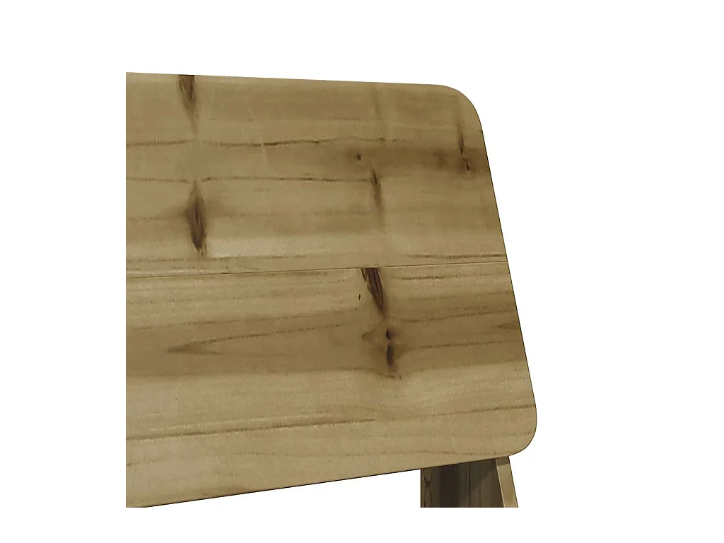 Chaise de jardin 60x64x70,5 cm bois de pin imprégné