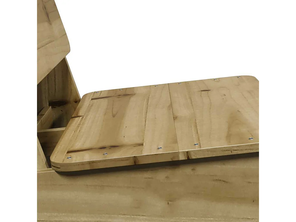 Silla de jardín madera de pino impregnada 60x64x70,5 cm