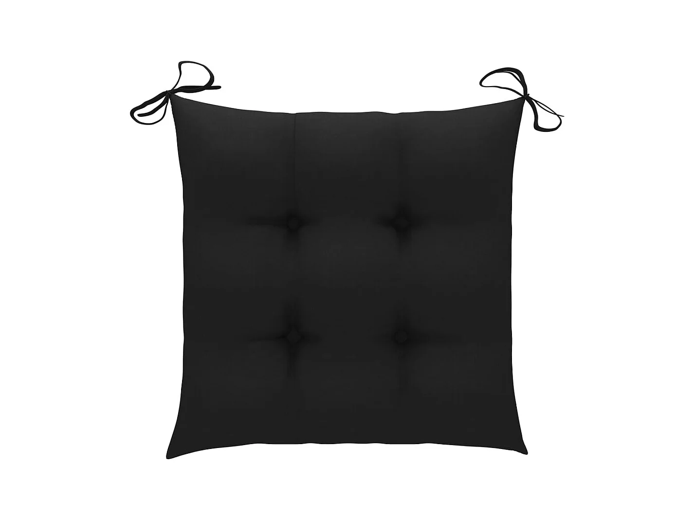 Chaises de jardin 8 pièces avec coussins Bois d'acacia solide