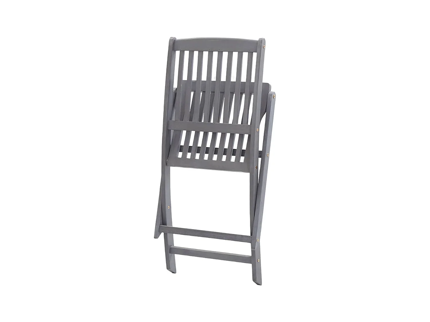 Chaises pliables d'extérieur 8 pièces avec coussins Bois d'acacia