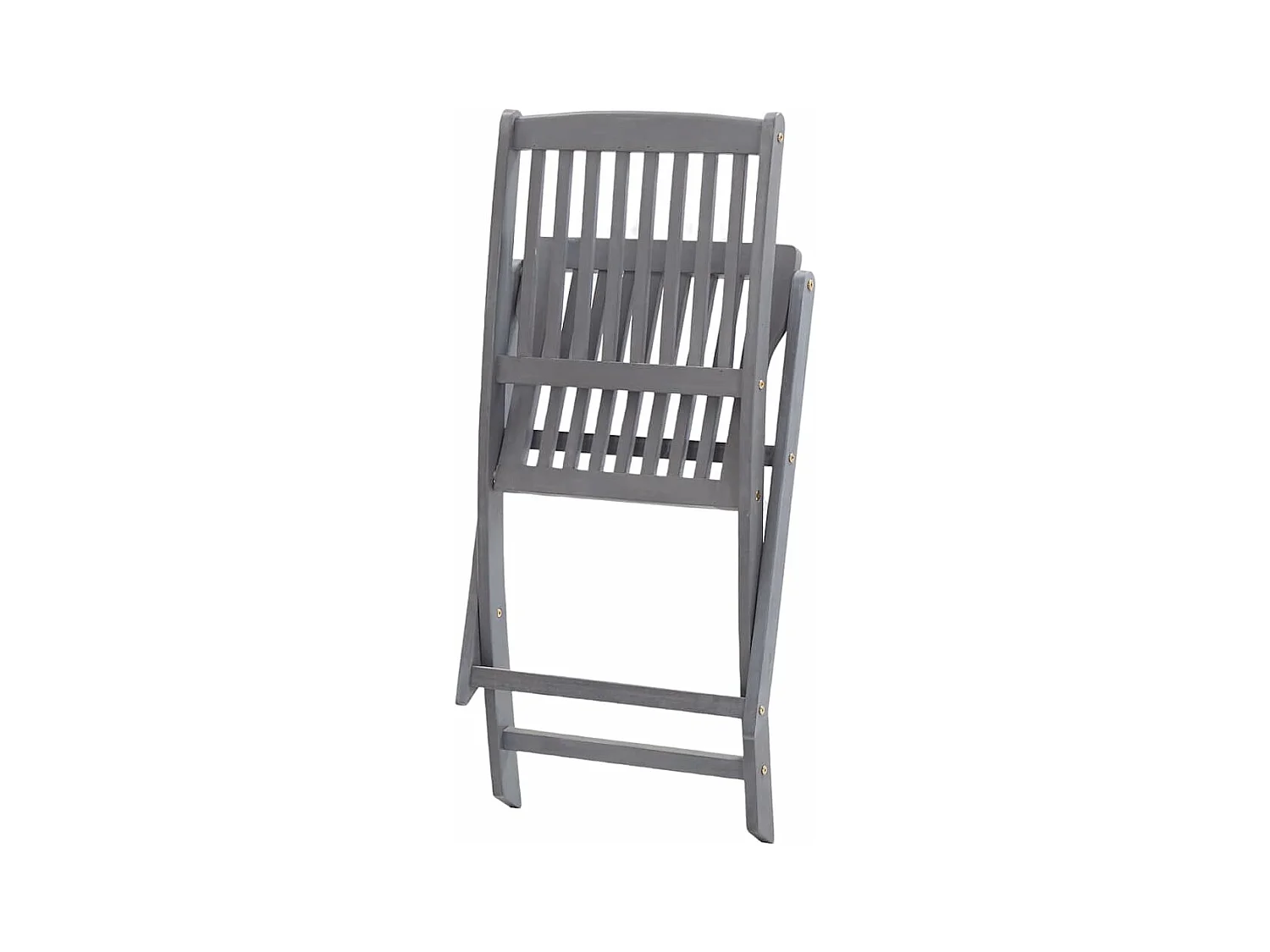 Chaises pliables d'extérieur 8 pièces avec coussins Bois d'acacia