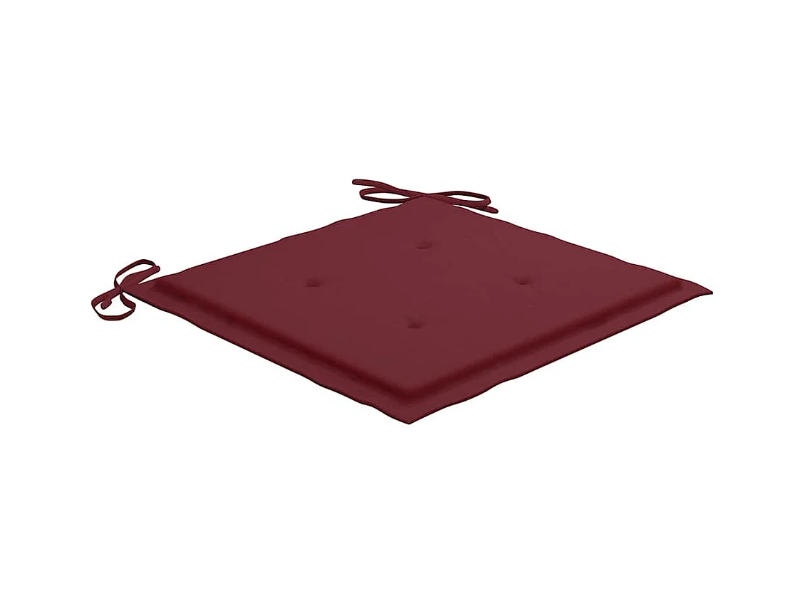 Chaises pliables d'extérieur 8 pièces avec coussins Bois d'acacia