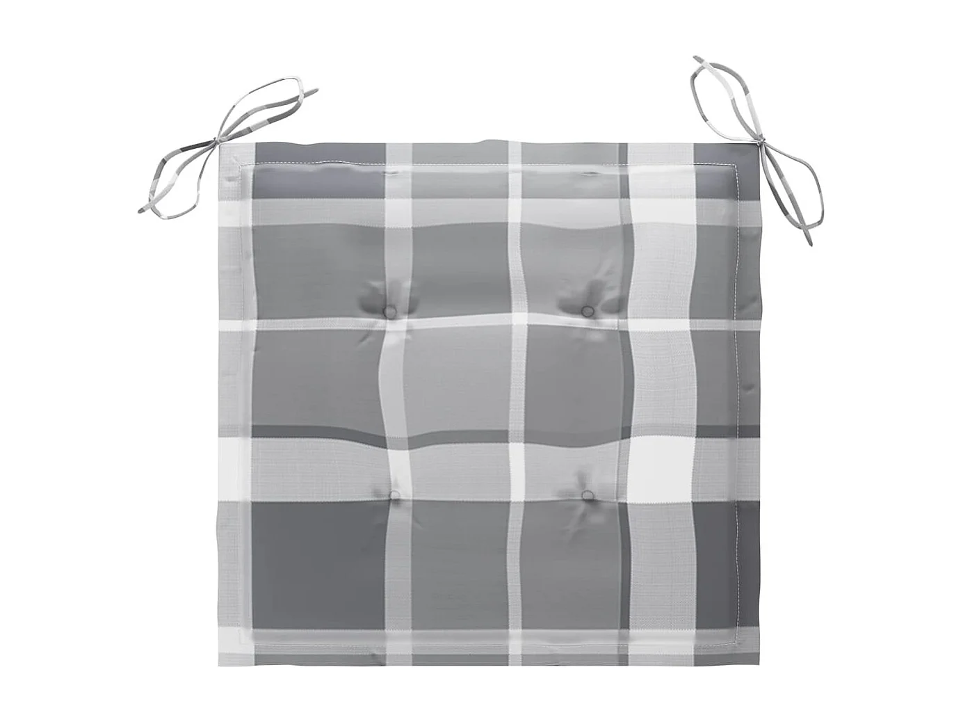 Chaises de jardin 4 pièces avec coussins Bois de teck massif