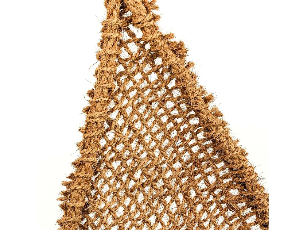 Voile d'ombrage rectangulaire en fibre de coco 4 x 3 m