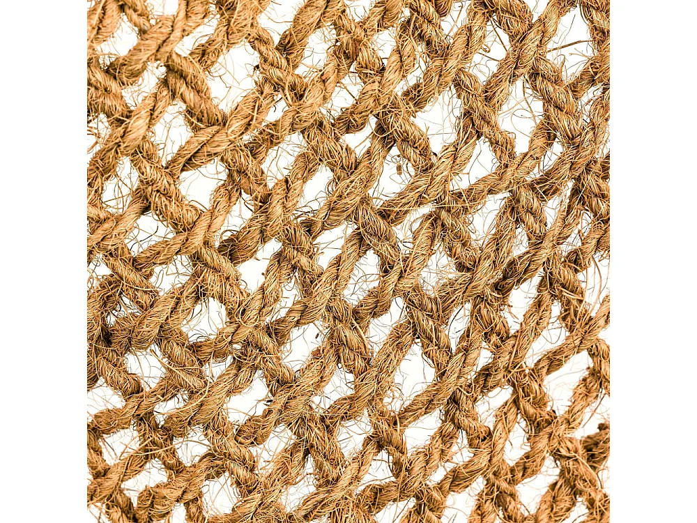 Voile d'ombrage rectangulaire en fibre de coco 4 x 3 m